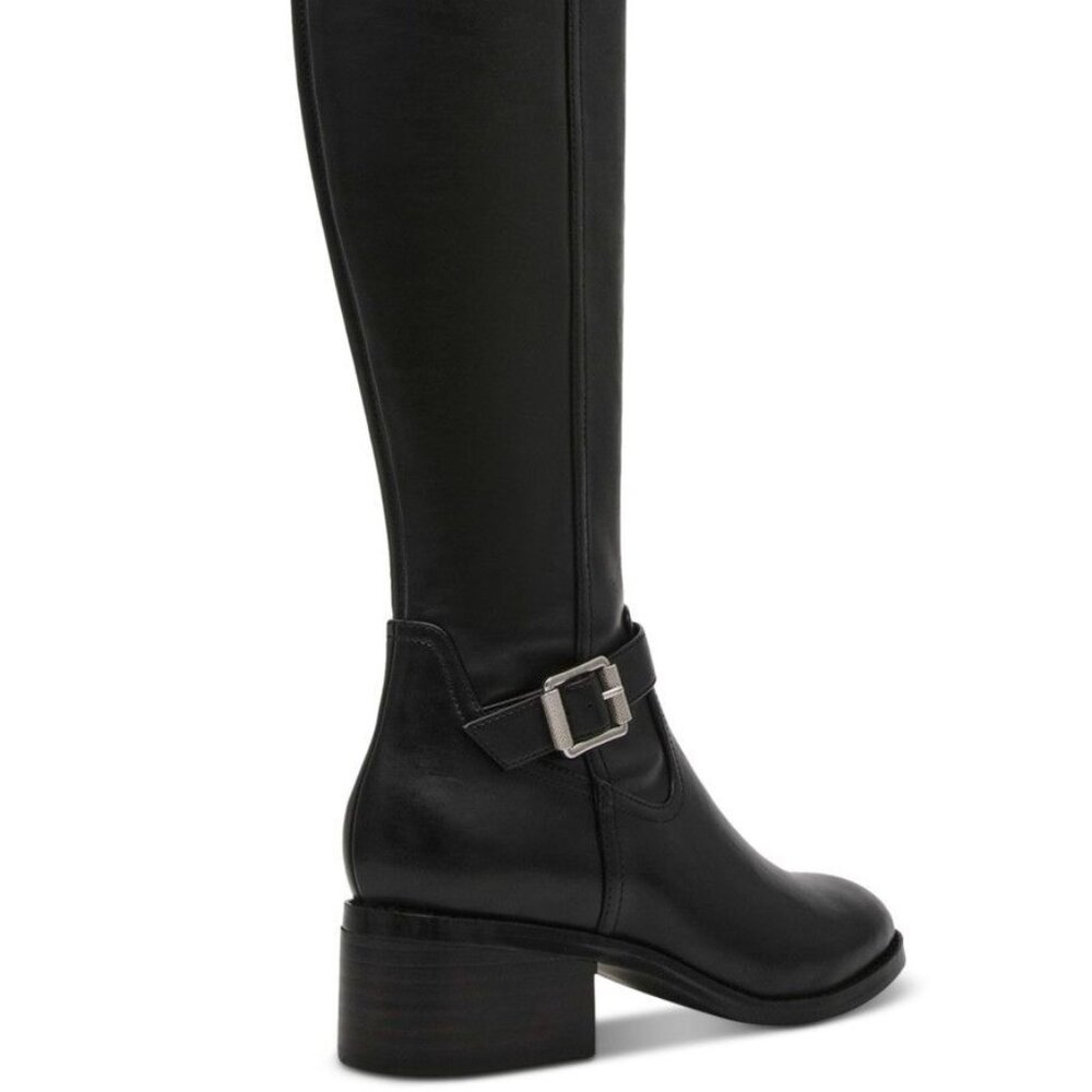 DV by Dolce Vita Womens Elyse Over Knee Buckle Block Heel Boot Size 8.5 - F55